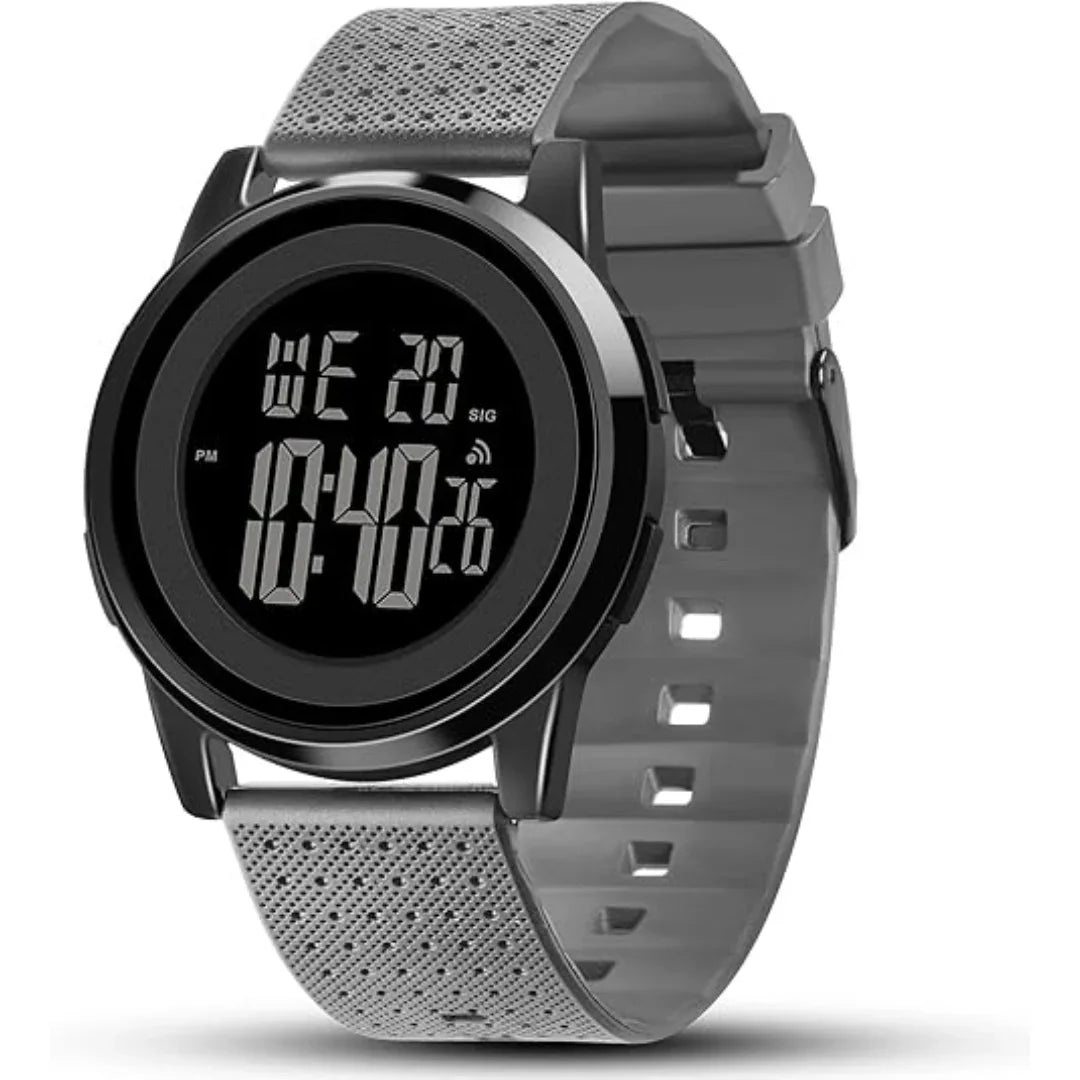 Ultradünne Armbanduhr Wasserfest Digitalanzeige