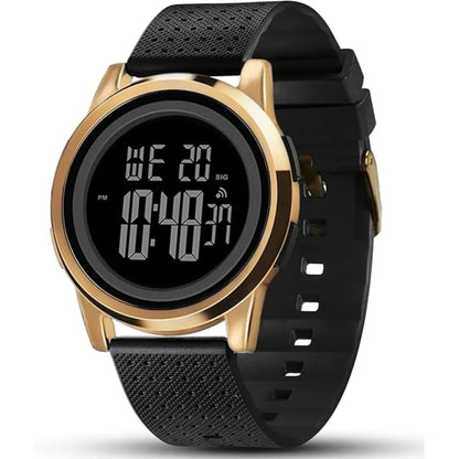 Ultradünne Armbanduhr Wasserfest Digitalanzeige