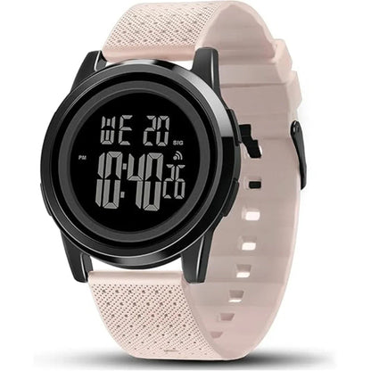 Ultradünne Armbanduhr Wasserfest Digitalanzeige