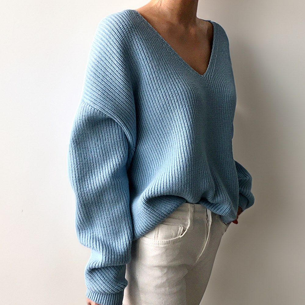 Norvielle Damen Pullover Bequem