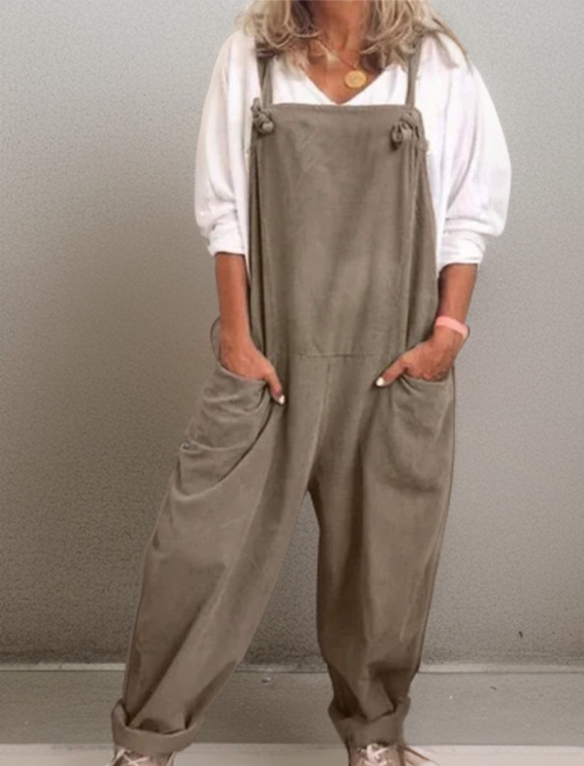 Norvielle Damen Oversize Jumpsuit - Norvielle