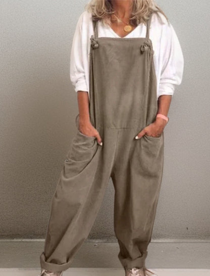 Norvielle Damen Oversize Jumpsuit - Norvielle