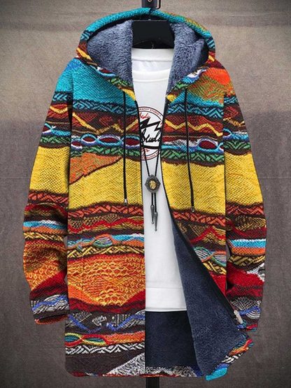 Norvielle Damen Designerjacke Künstlerdruck Elegantes Design