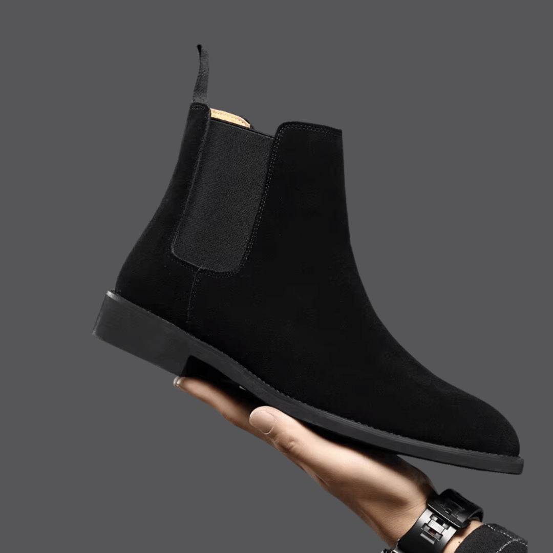 Herren Stiefel Elastische Seiten Kompakter Schaft