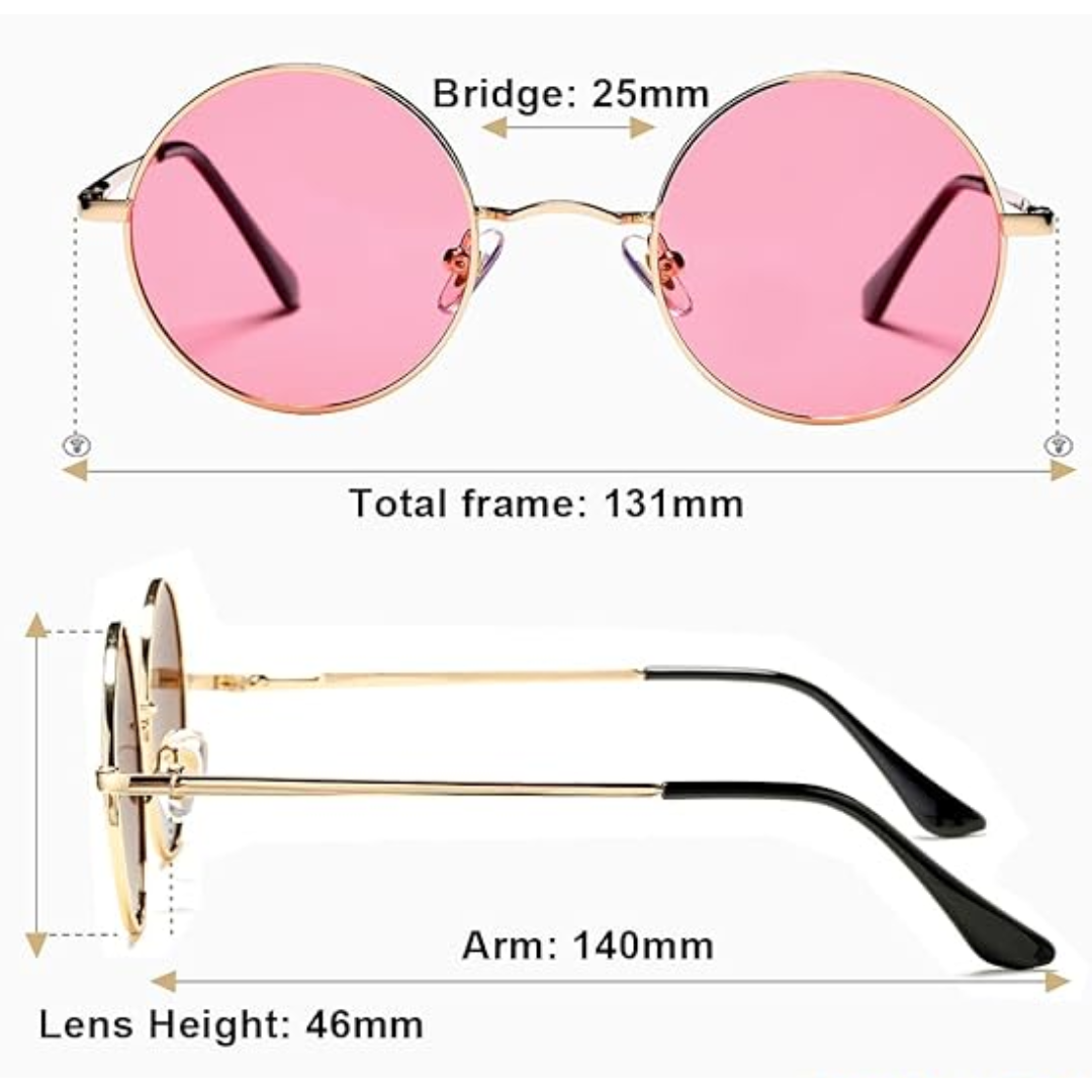 Norvielle Damen Runde Polarisierte Sonnenbrille