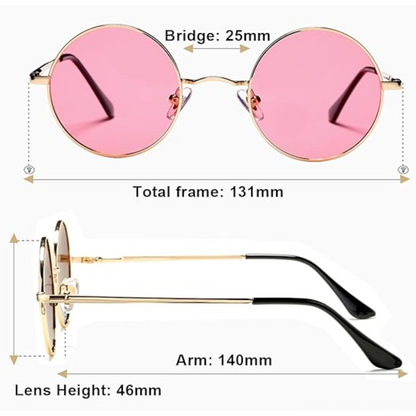 Norvielle Damen Runde Polarisierte Sonnenbrille