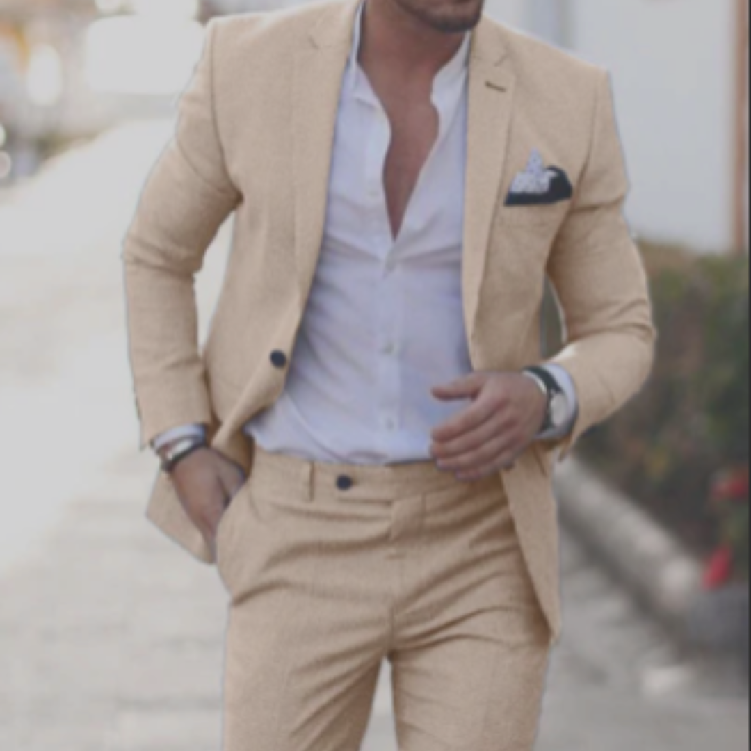 Herren Zweiteiler Anzug Blazer und Hose
