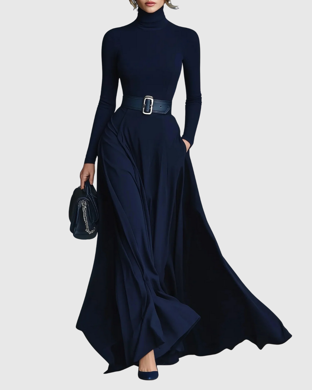 Damen Maxi Robe Chic - Norvielle