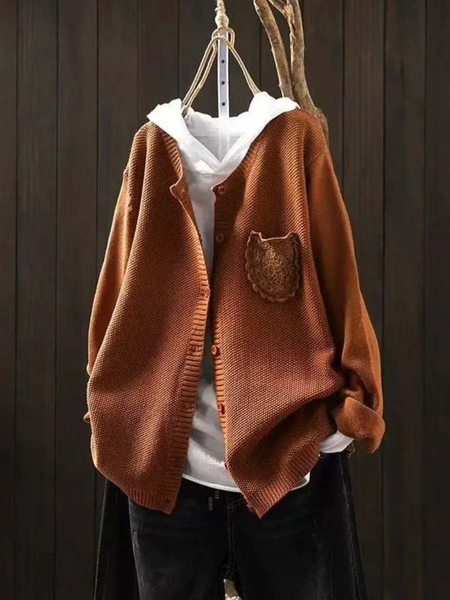 Ansley Damen Cardigan Gemütlich