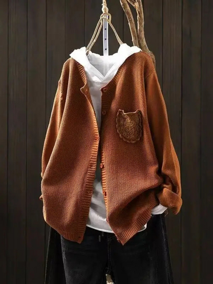 Ansley Damen Cardigan Gemütlich