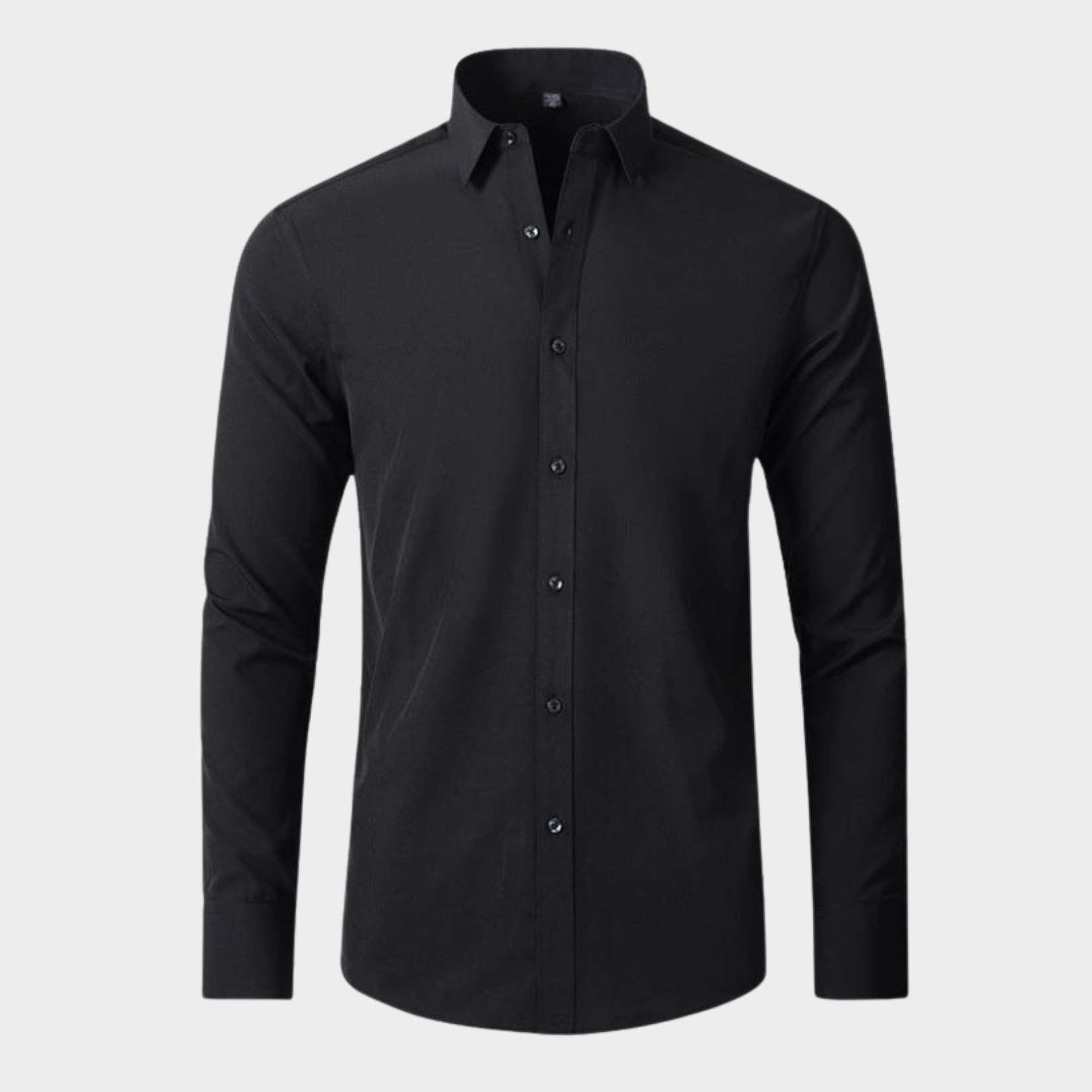 Benjamin Herren Business Hemd Slim Fit Langarm Stretch - Norvielle