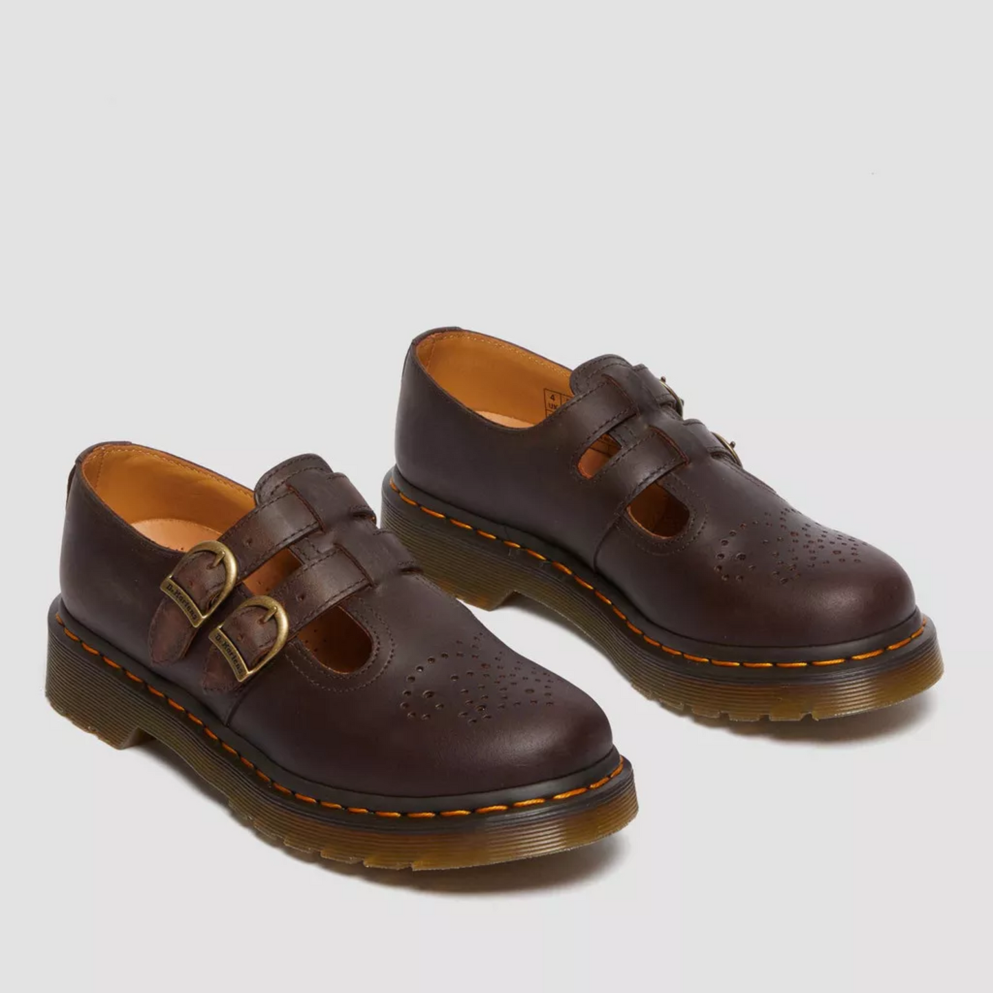 Damen Mary Janes Doppelter Schnalle
