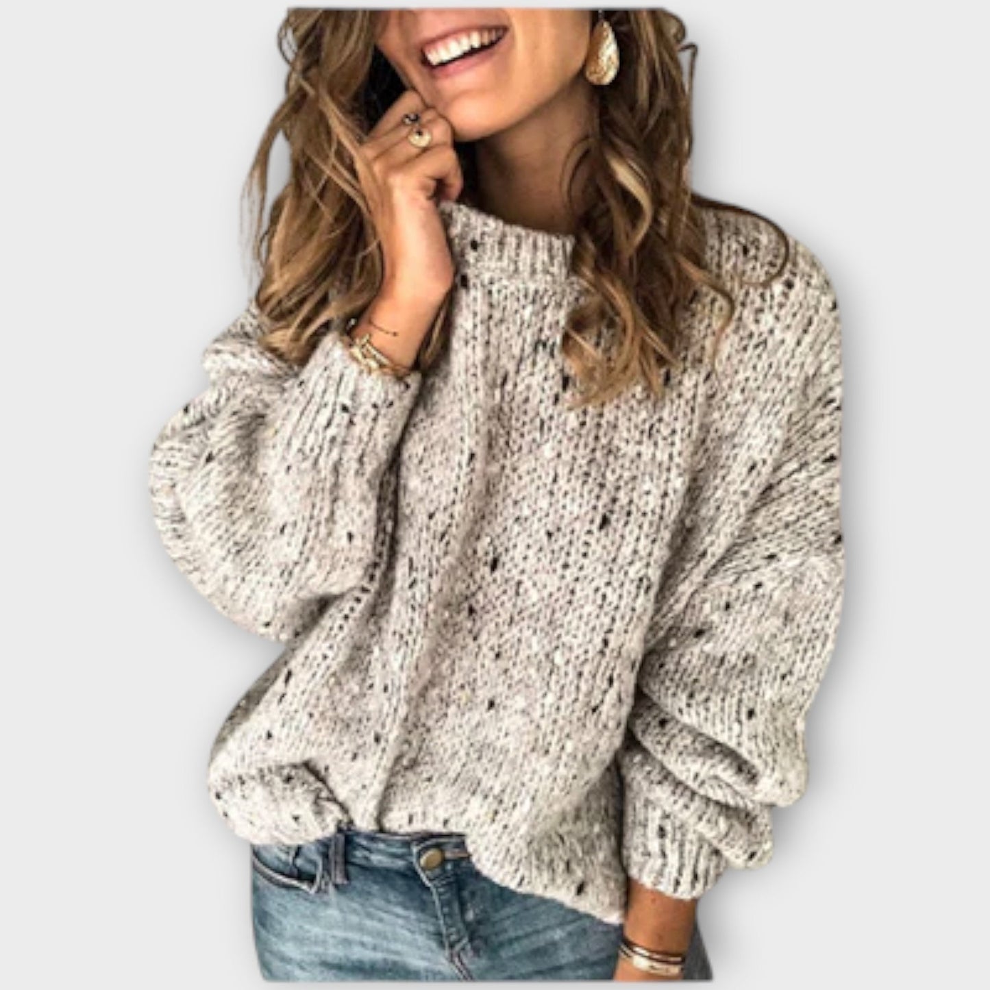 Bequemer Damenpullover Mira Weich - Norvielle