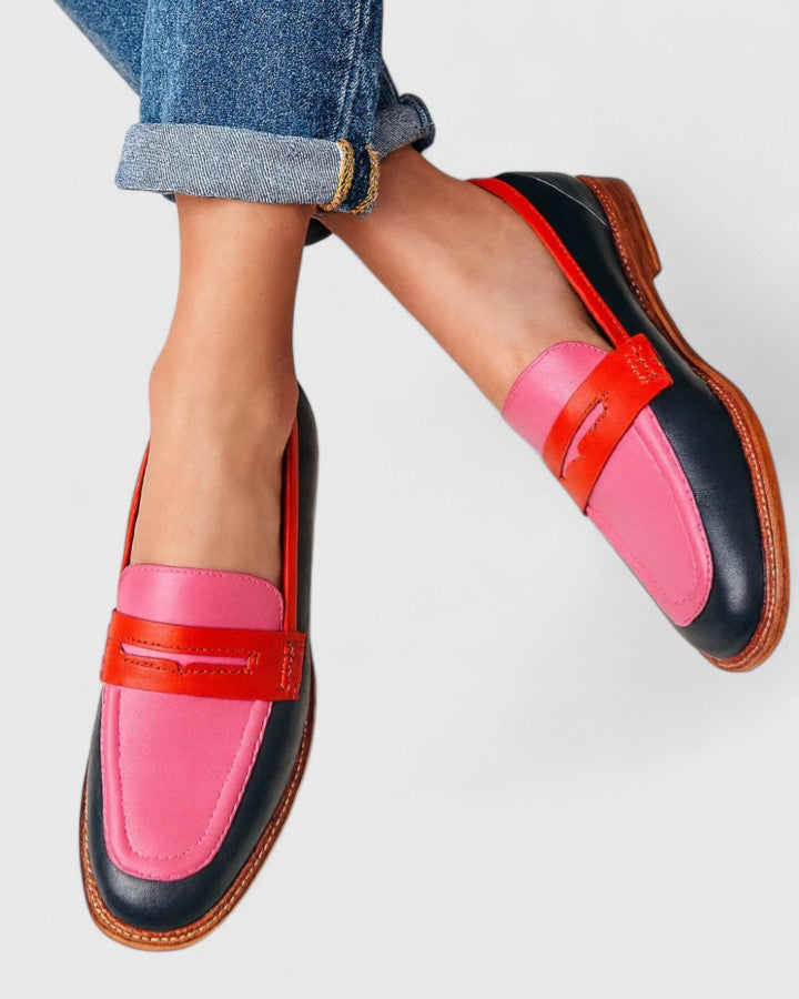Damen Loafers Klassisch Rundkappe - Norvielle