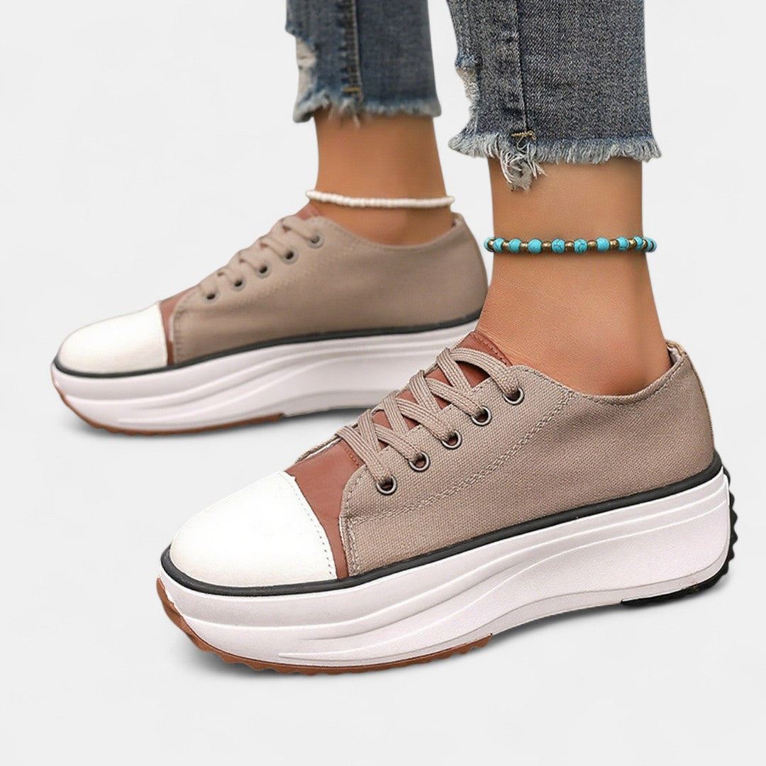 Damen Sneaker Rundspitze