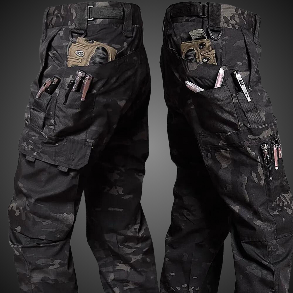 Taktische Tarnhose Herren Camouflage Beinbekleidung