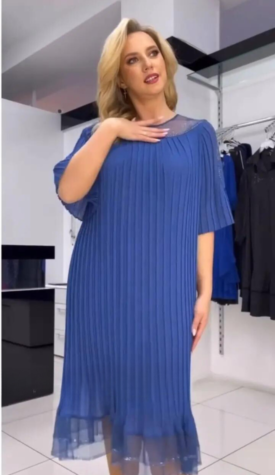 Norvielle Damen Plissiertes Kleid - Norvielle