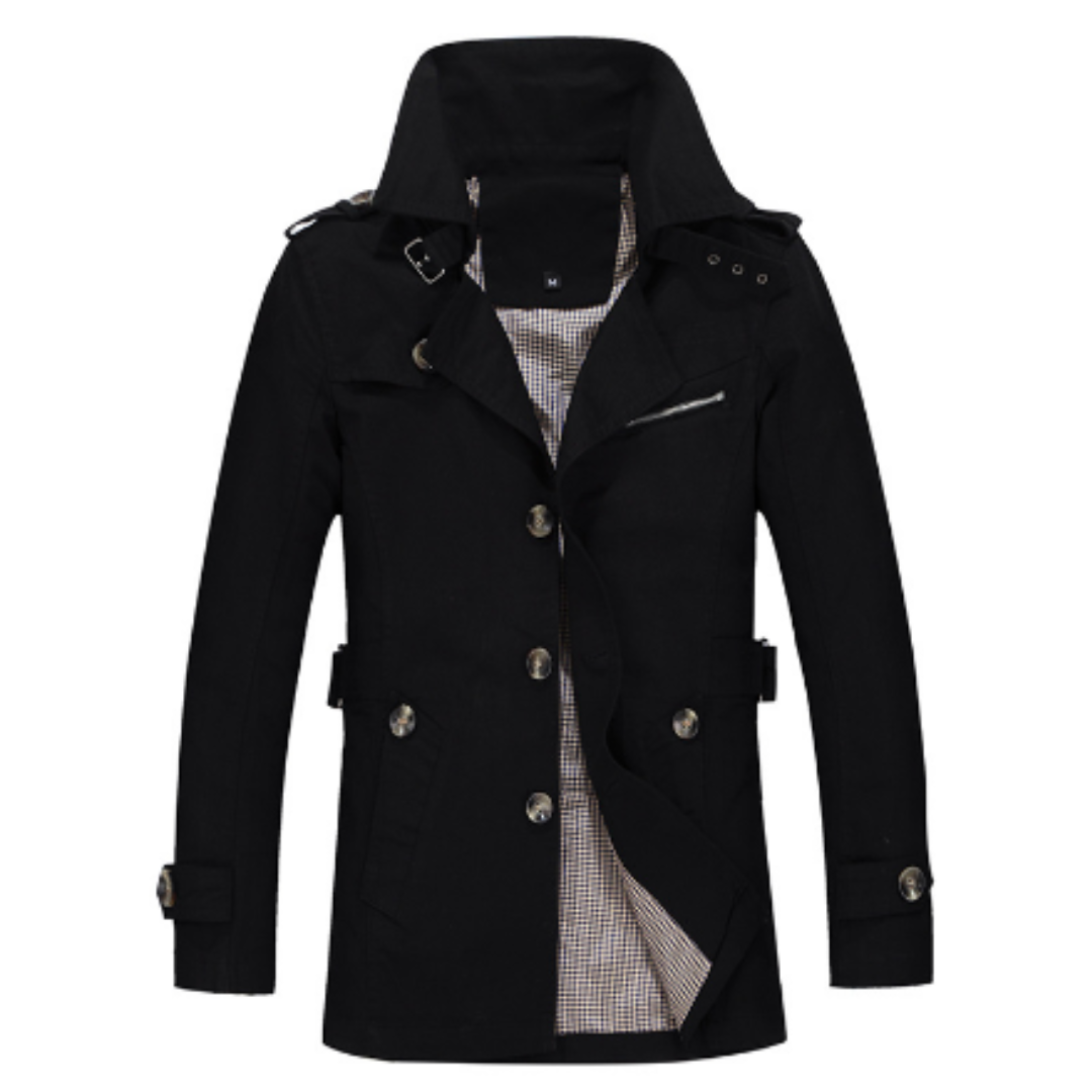 Herren Trenchcoat Elegantes Design