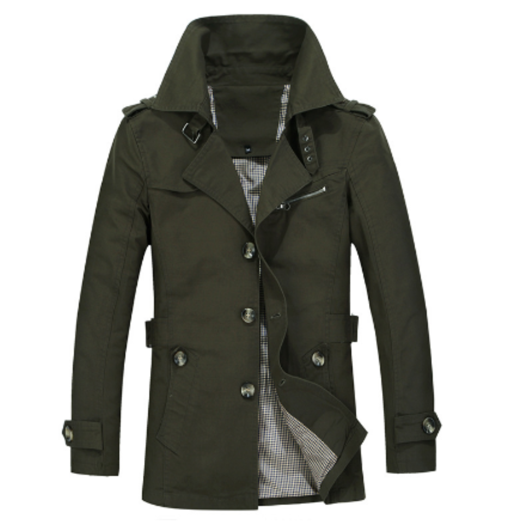 Herren Trenchcoat Elegantes Design