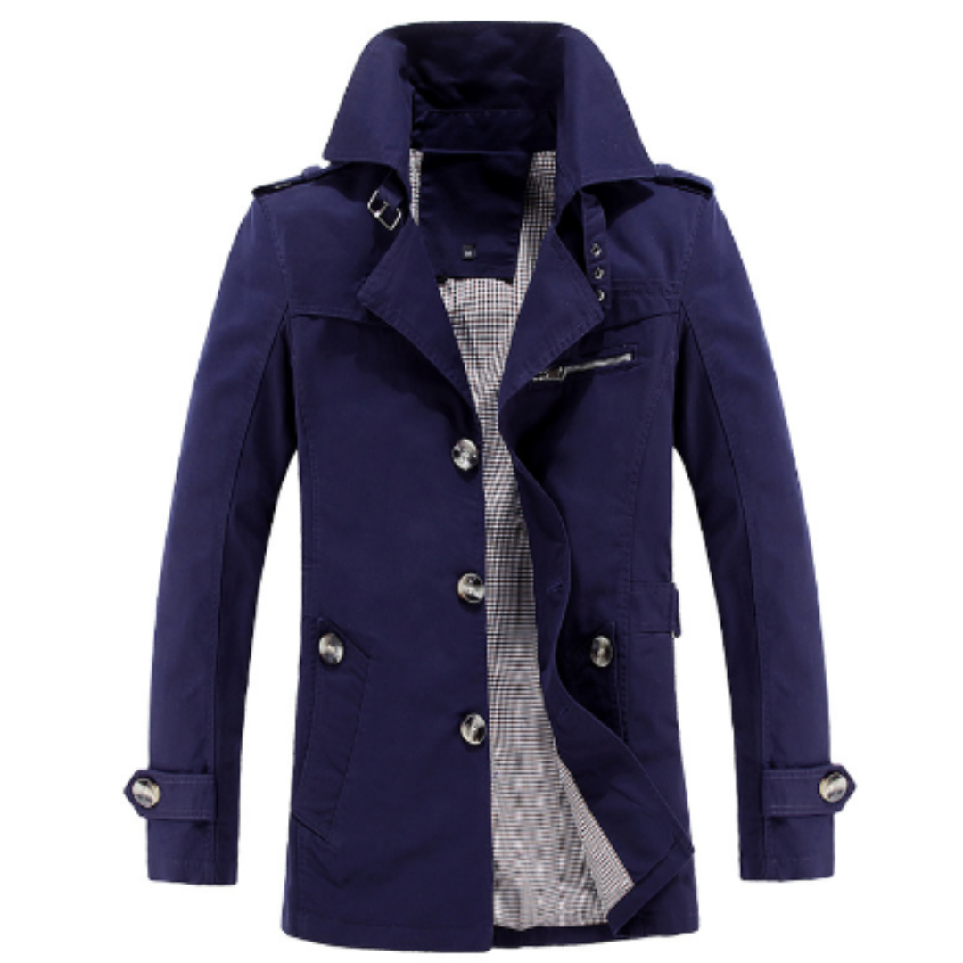 Herren Trenchcoat Elegantes Design
