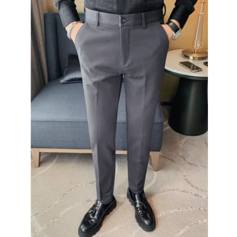 Herrenhose Schmale Passform Geradlinig