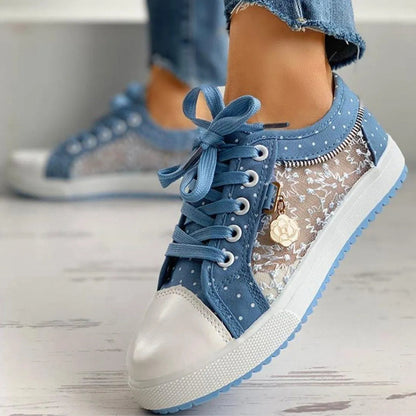 Norvielle Damen Sneakers Bequem