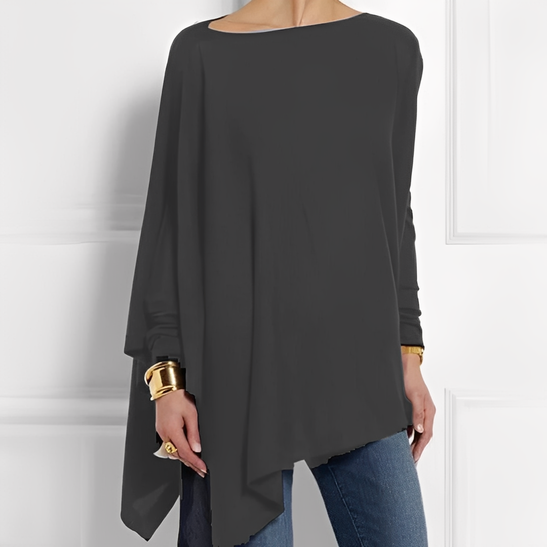 Damen Bluse Länge Mit Langen Ärmeln