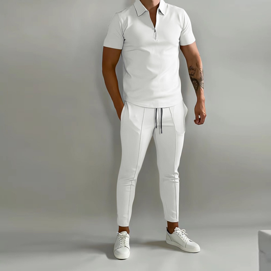 Herren Sommer Set Baumwolle Entspannt - Norvielle
