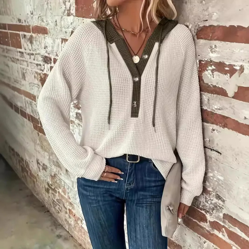 Norvielle Damen Hoodie Sweatshirt Mit Kapuze