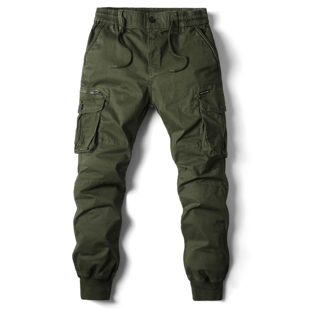 Herren Cargohose Schmale Passform