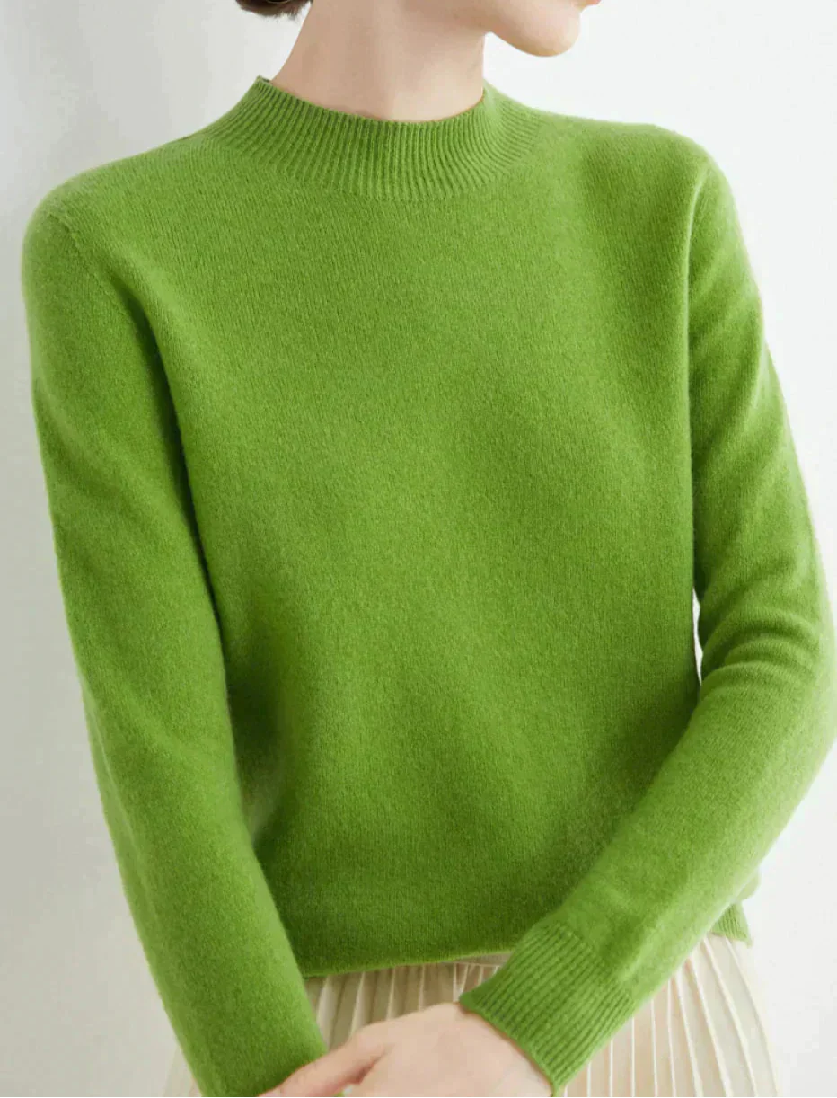 Damen Weichpullover Kurz - Norvielle