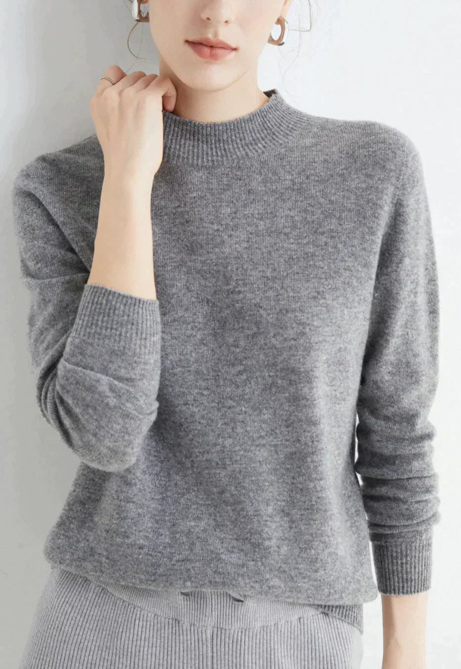 Damen Weichpullover Kurz