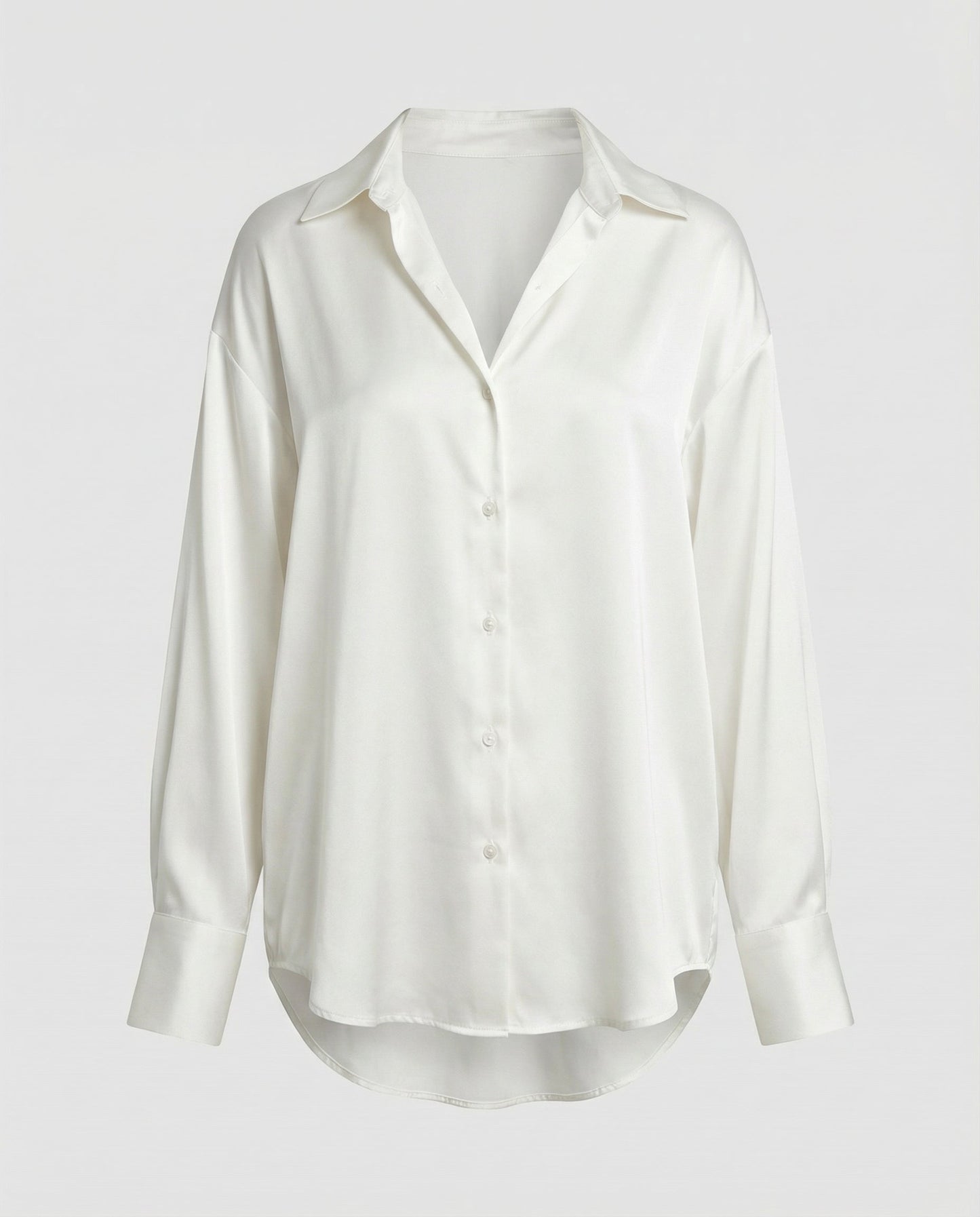 Damen Seidenbluse Elegantes Design
