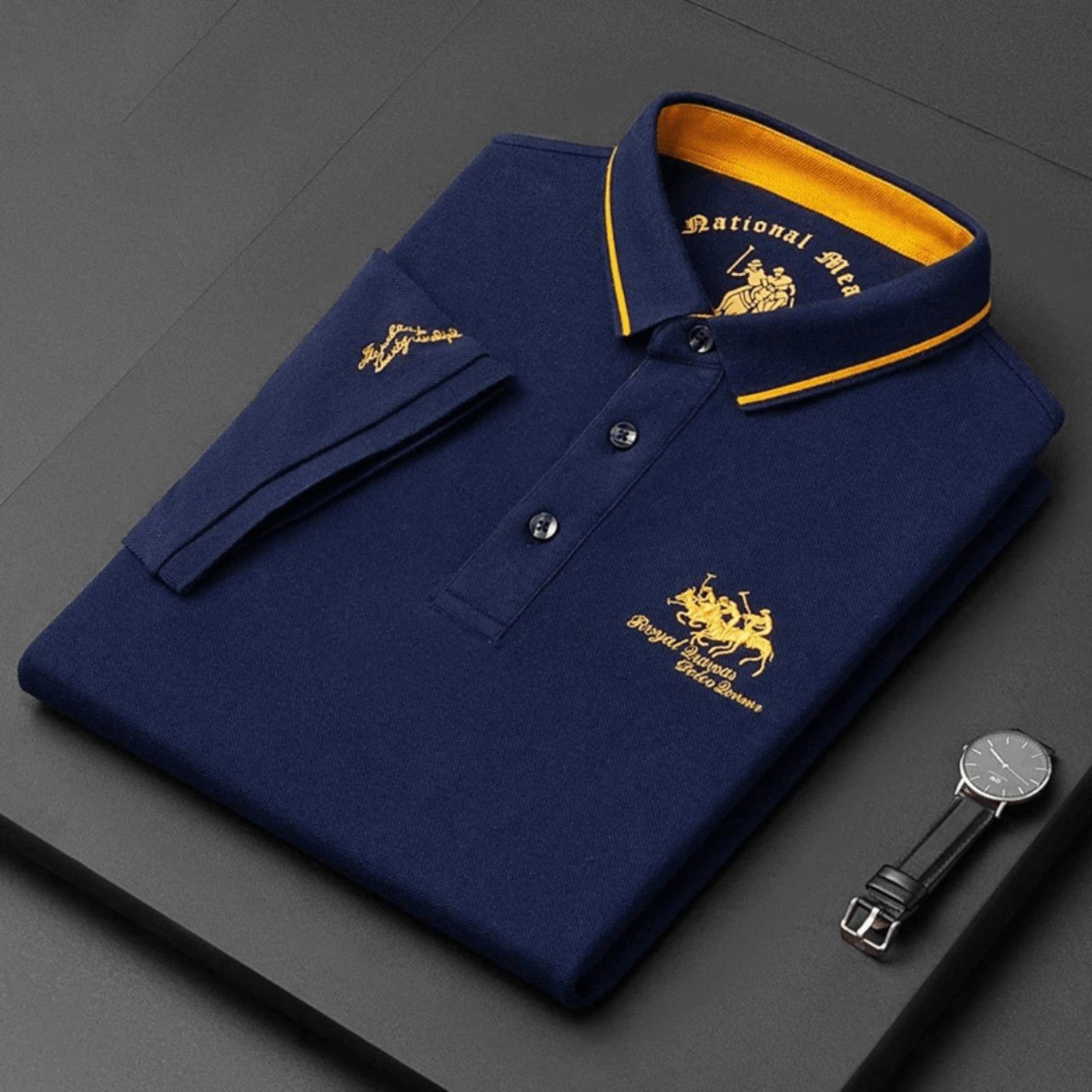 Herren Polo-Shirt Baumwolle Weiß - Norvielle