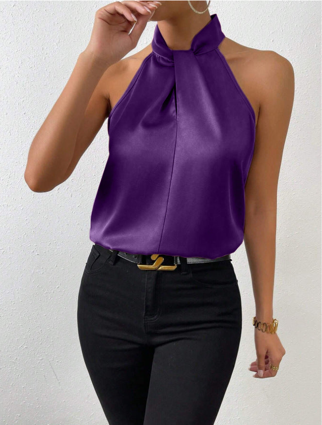 Damen Ärmelloses Party- Neckholder