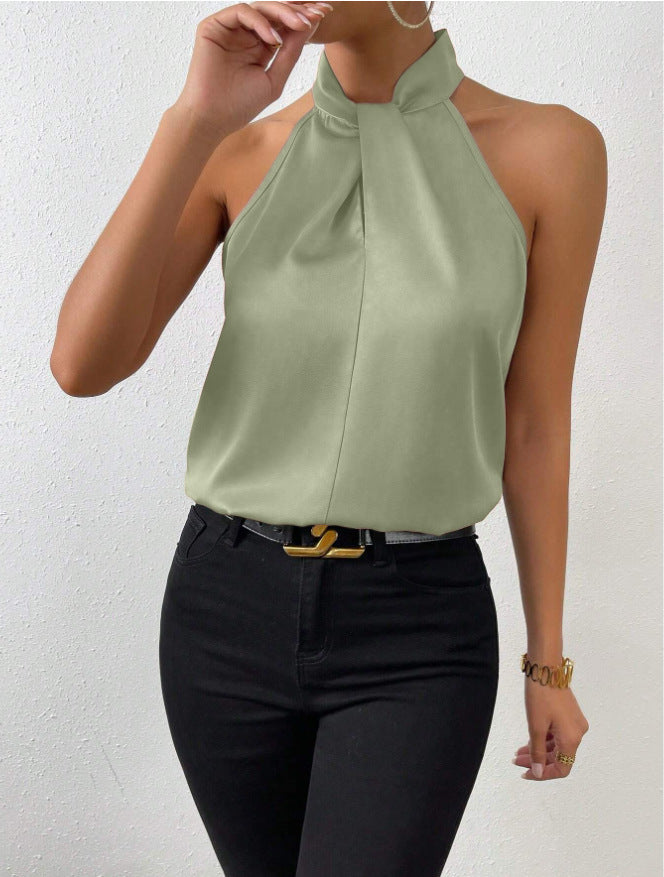 Damen Ärmelloses Party- Neckholder
