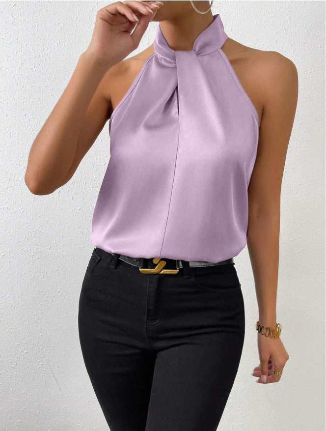 Damen Ärmelloses Party- Neckholder
