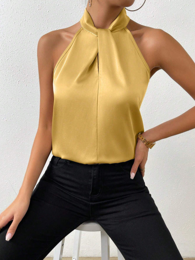 Damen Ärmelloses Party- Neckholder