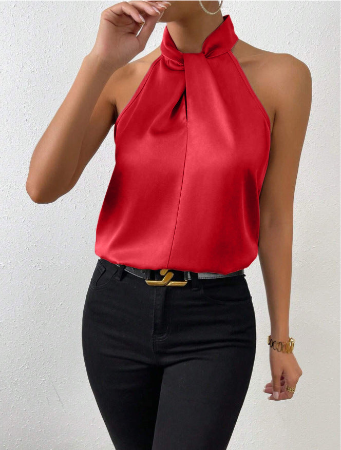 Damen Ärmelloses Party- Neckholder