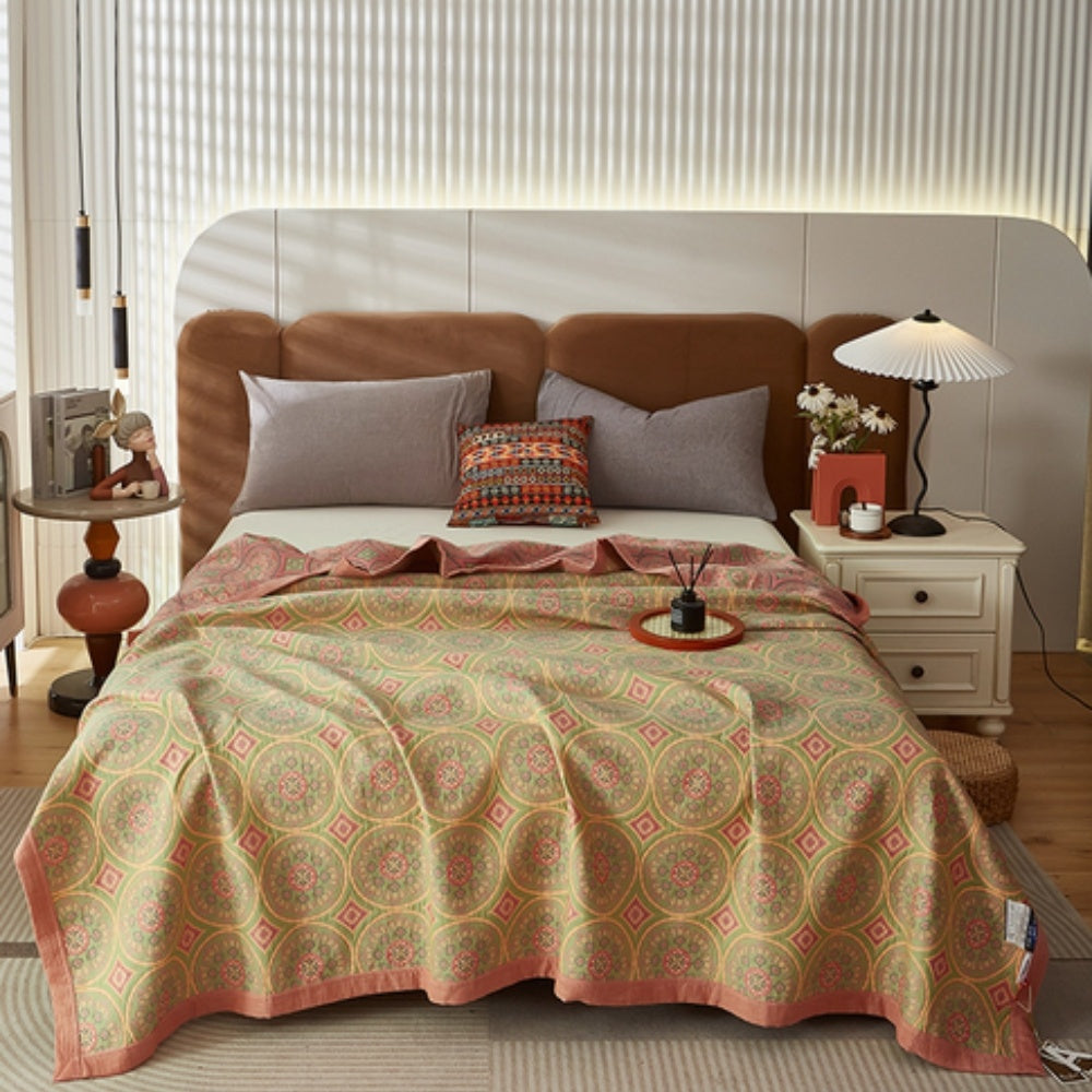 Wende-Baumwoll-Decke Sommer Velina