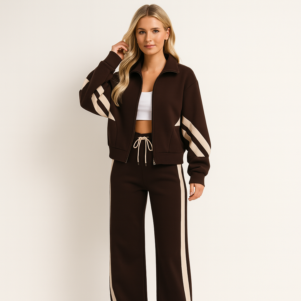 Damen Trainingsset Zweiteilig Hose - Norvielle