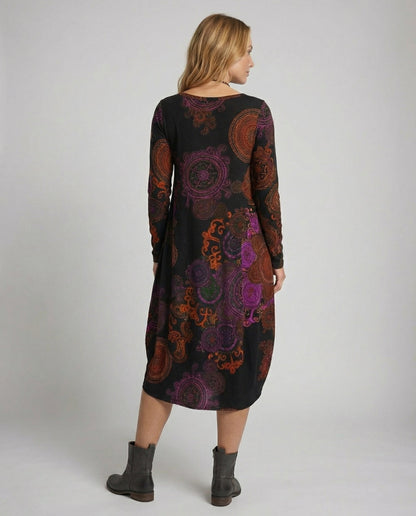 Damen Boho Sommerkleid Leicht Lässig