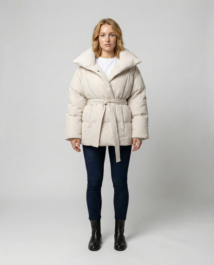 Damen Winterjacke Taillierte