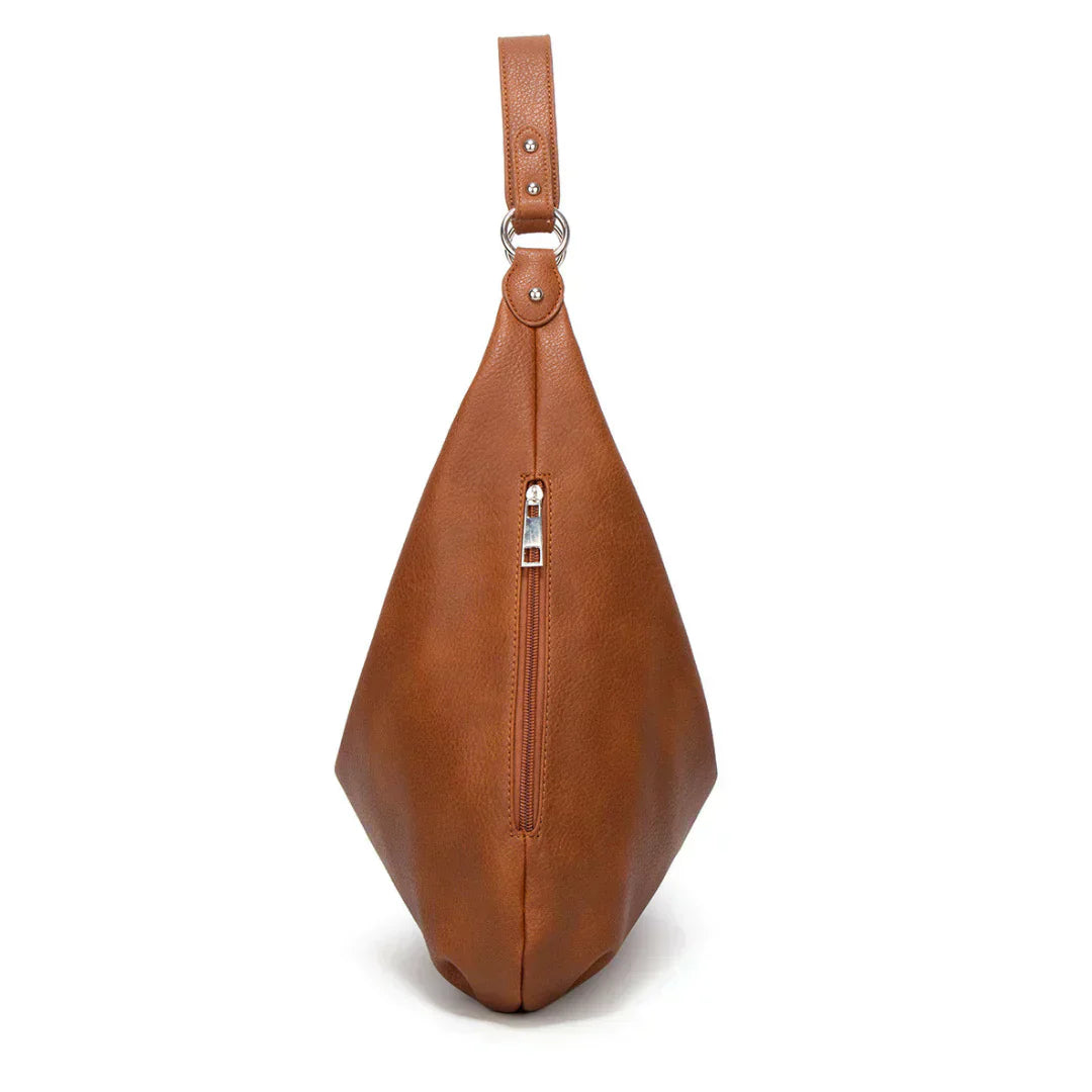 Norvielle Damen Hobo-Tasche Vegan Ledersatz