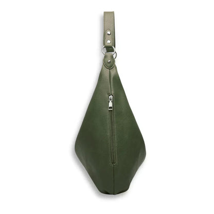 Norvielle Damen Hobo-Tasche Vegan Ledersatz