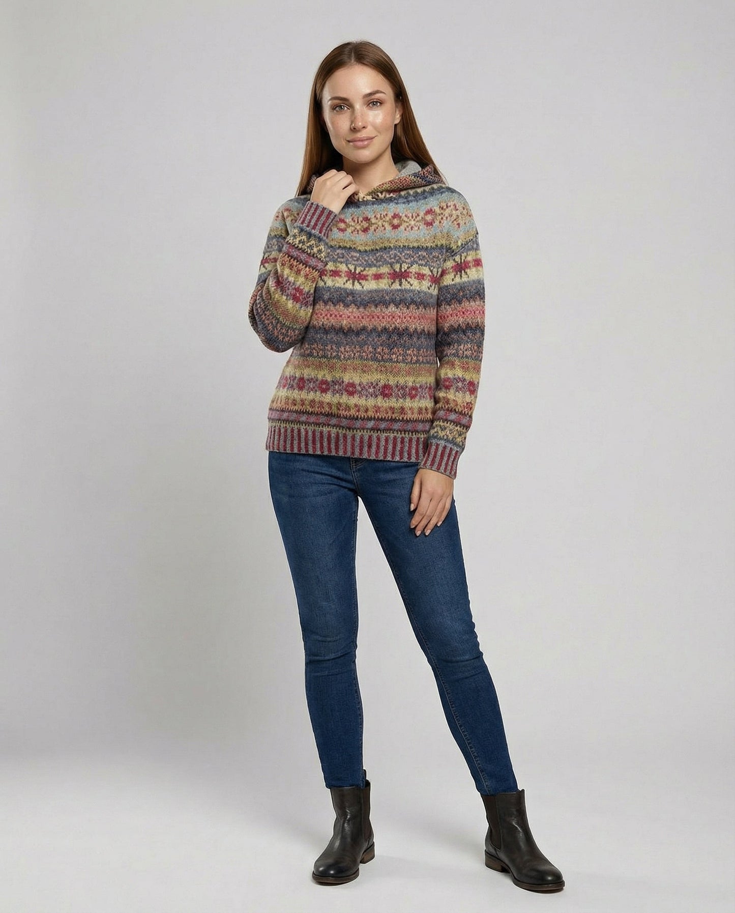 Damen Norwegerpullover Warmer Norvielle