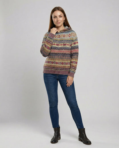 Damen Norwegerpullover Warmer Norvielle