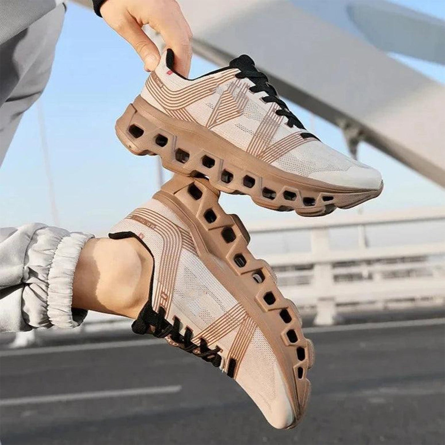 Herren Sneaker Leicht Atmungsaktives Mesh