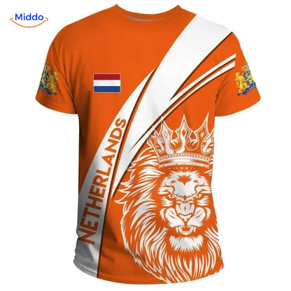 Niederländisches T-Shirt für Formel 1 Fans Oranje