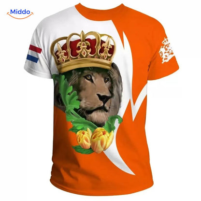 Niederländisches T-Shirt für Formel 1 Fans Oranje